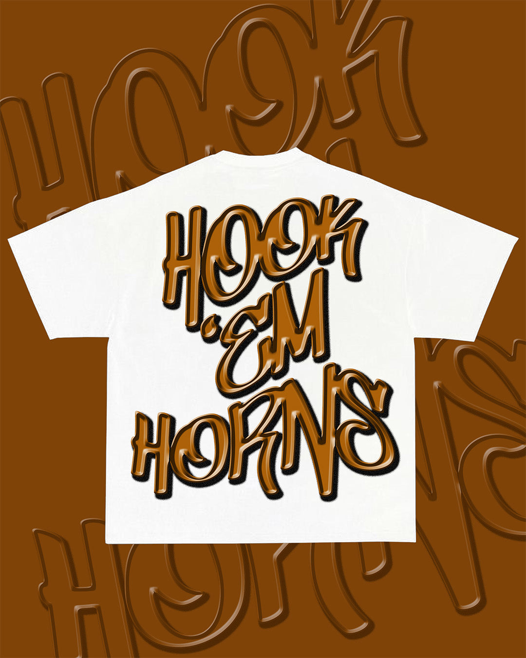 'Hook Em' Boxy Tee